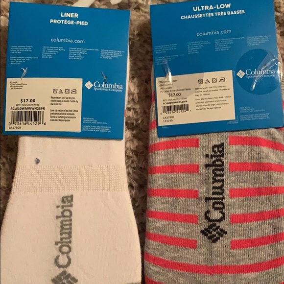 Columbia ultra low & liner socks - Picture 2 of 6